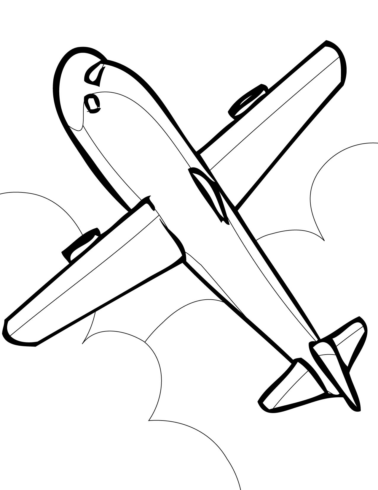 самолет картинки для детей нарисованные