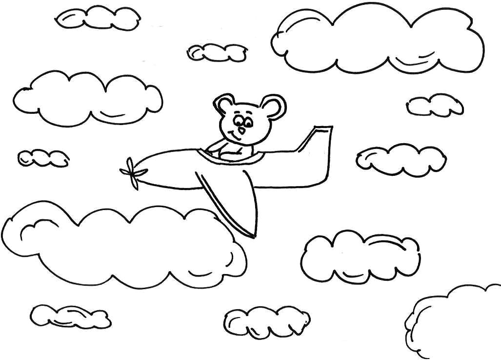 Рисование самолеты летят облаках средней группы. Раскраска небо. Небо раскраска для детей. Облако раскраска для детей. Раскраска небо с облаками.