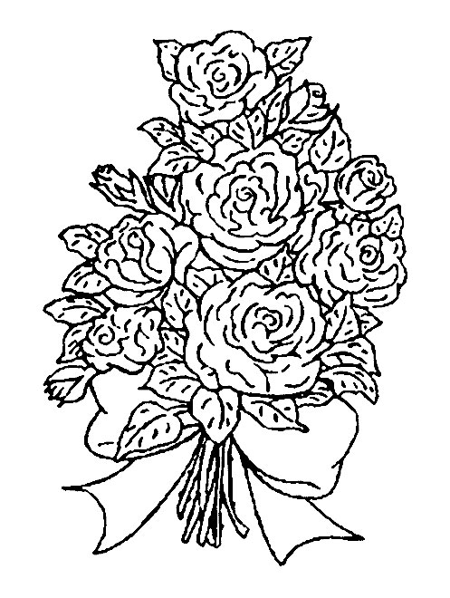 Шикарный букет из роз