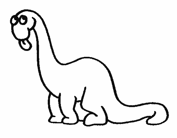 Мультяшный динозавр
