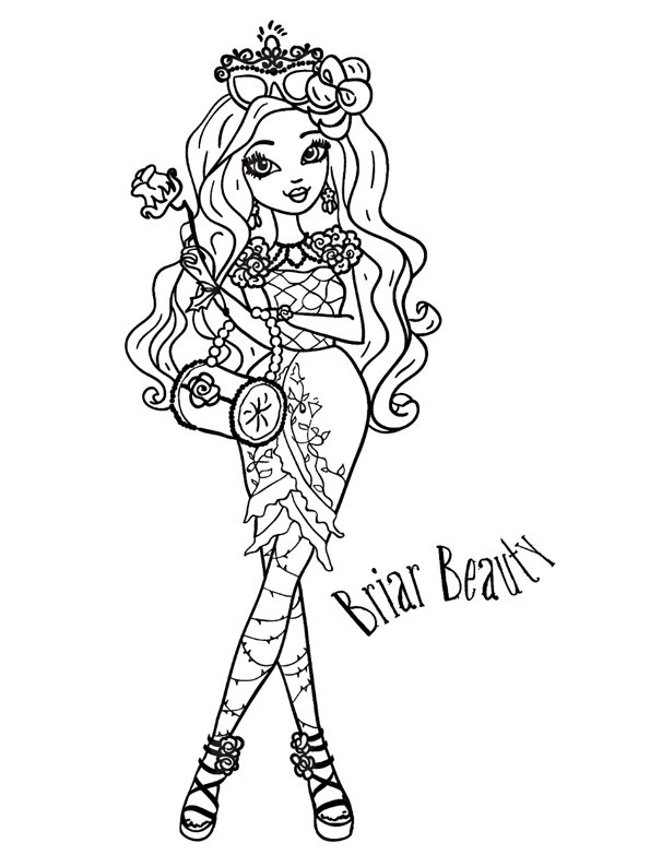   (Briar Beauty) -   .  Ever After High