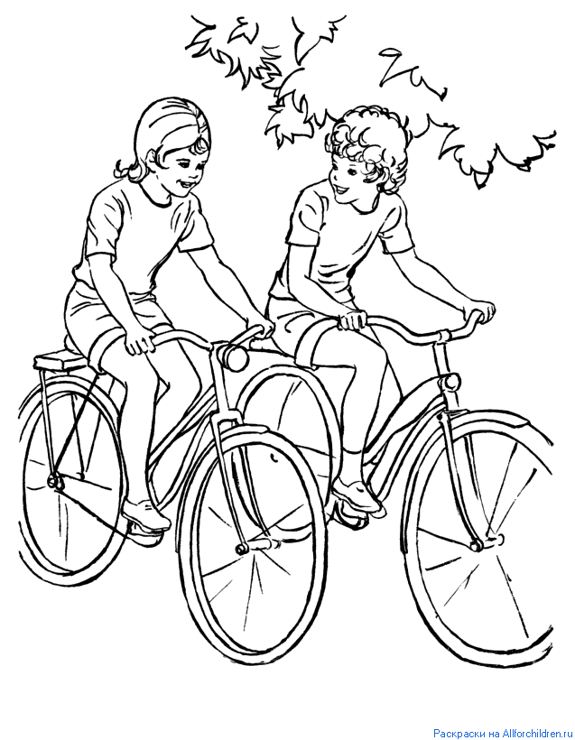 Велосипедистки