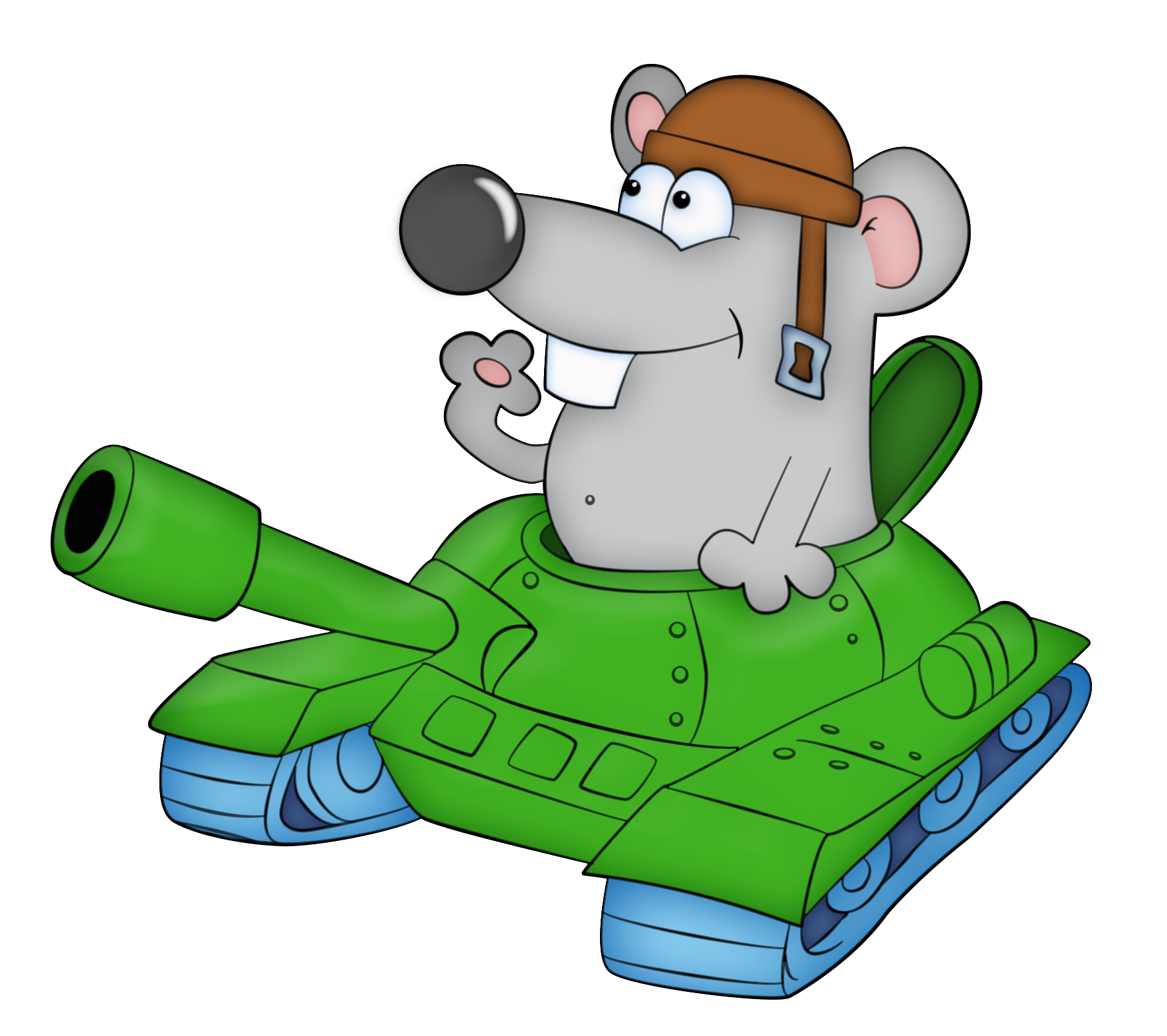Мышь-танкист