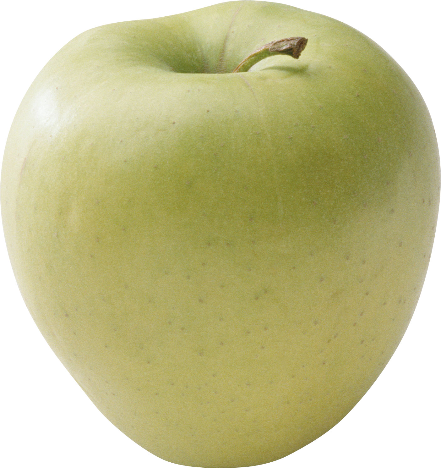 Жёлто-зелёное яблоко