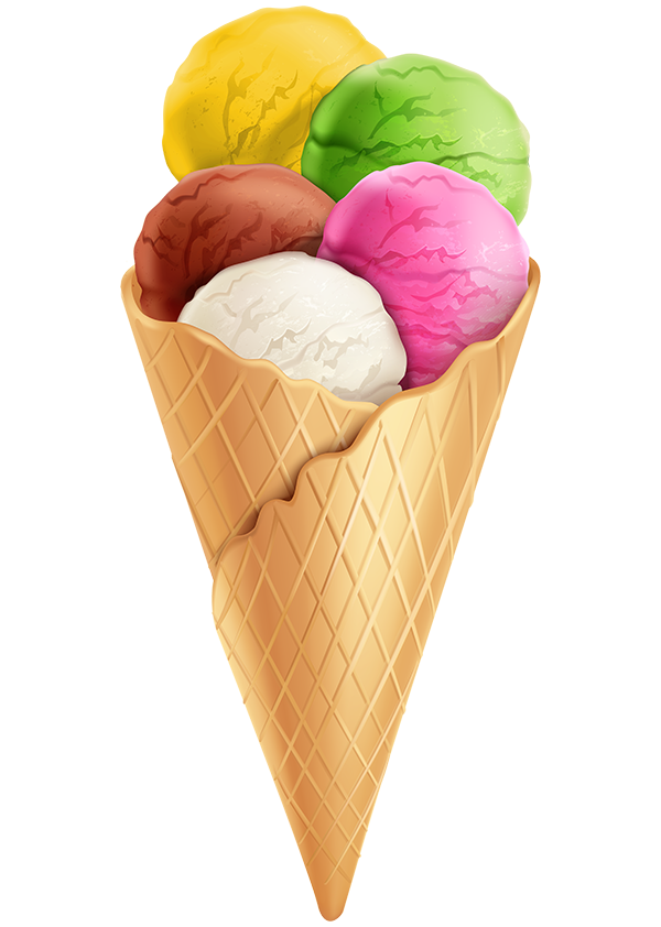 Мороженое шарики
