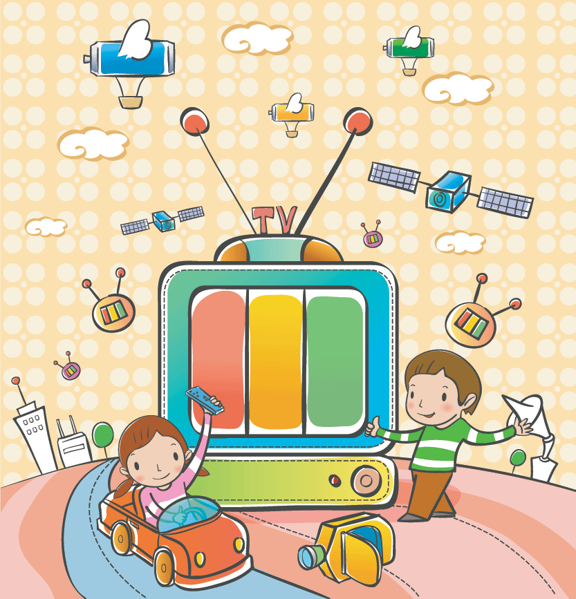 Детское сми. Детский телевизор. Телевизор мультяшное изображение для ребенка. Телевизор для дошкольников. Телевидение и дети иллюстрации.