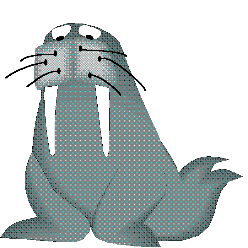 Грустный морж